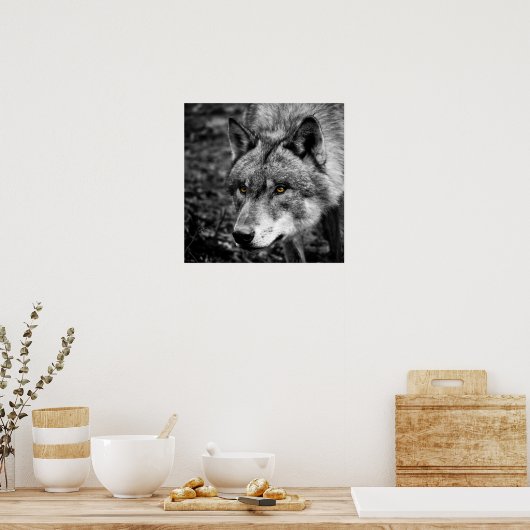 狼の目 ポスター (キッチン)