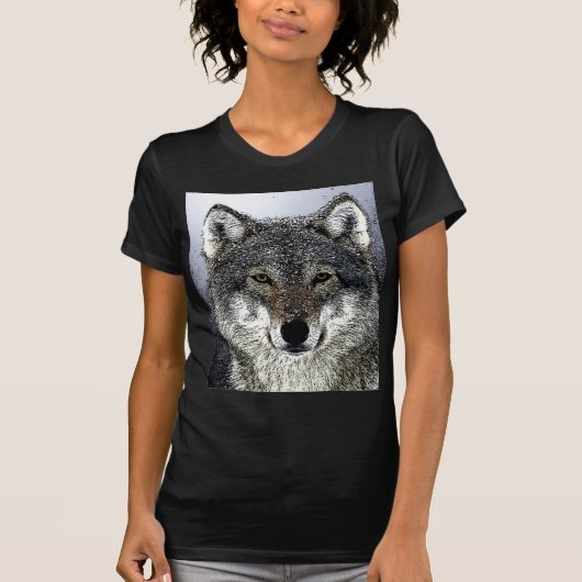 狼の目 Tシャツ (正面)