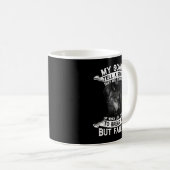 狼の私の傷は、彼らがリマインダーである物語を伝える コーヒーマグカップ (正面右)