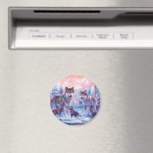 狼の絵画一族 マグネット (インサイチュ (食洗機))