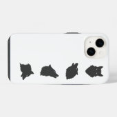 狼の群れ iPhoneケース (裏面横)