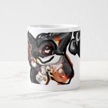 狼の足を空中に上げる