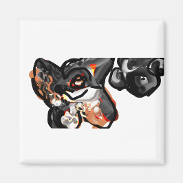 狼の足を空中に上げる マグネット