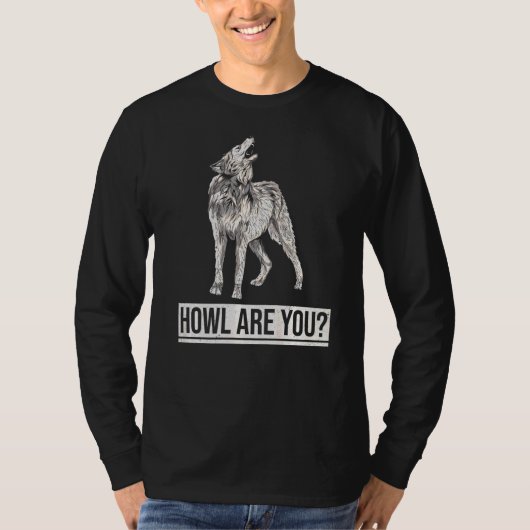 狼の達人に吠えるな Tシャツ (正面)