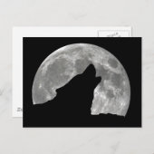 狼の遠吠え ポストカード (正面/裏面)