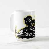 狼の雲月 コーヒーマグカップ (正面左)