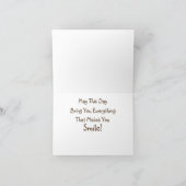 狼の霊 サンキューカード (内部)