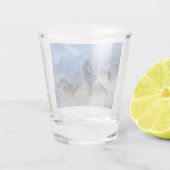 狼の霊 ショットグラス (裏面)