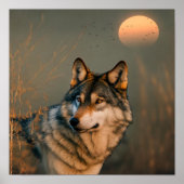 狼の霊 ポスター (正面)