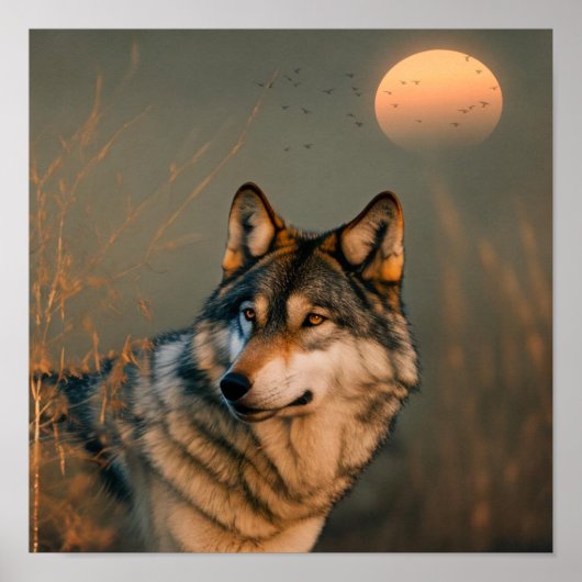 狼の霊 ポスター (正面)