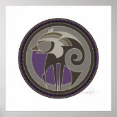 狼の霊 ポスター (正面)