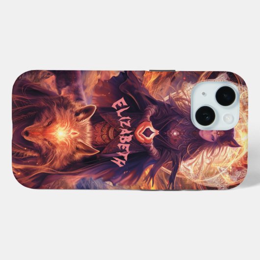 狼の霊 Case-Mate iPhoneケース (裏面 (横))