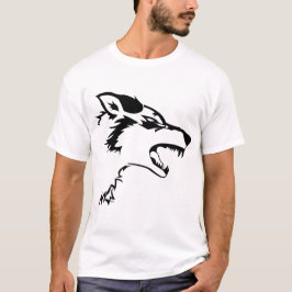 「狼の霊」 - Wolf はっきりした Graphic Tシャツ