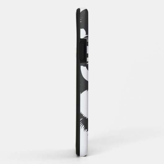 狼の頭 Case-Mate iPhoneケース (裏面/右)