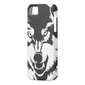 狼の頭 Case-Mate iPhoneケース (裏面左)