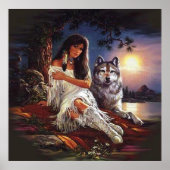 狼の顔 ポスター (正面)