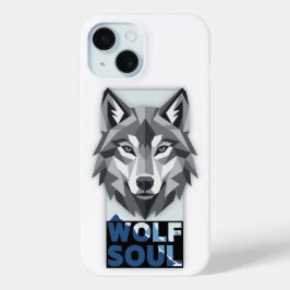 狼の魂 iPhone 15ケース