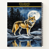 狼は満月で吠える ノートブック (裏面)