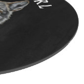 狼を愛する女の子にすぎない カッティングボード (角)