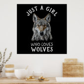狼を愛する女の子にすぎない ポスター (キッチン)