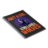 狼を愛する女の子 ノートブック (右側)