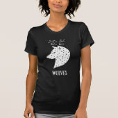 狼を愛する女の子 Tシャツ (正面)