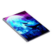 狼カラフルの吠え声 ノートブック (右側)