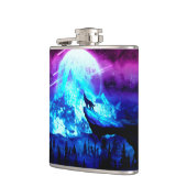 狼カラフルの吠え声 フラスク (左)