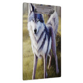 狼カラフル立ち クリップボード (右)