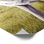 狼カラフル立ち ポスター (角)