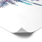 狼クール好きの動物 ポスター (角)