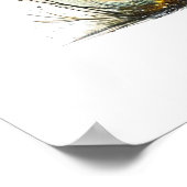 狼クール好きの動物 ポスター (角)