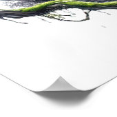 狼クール好きの動物 ポスター (角)