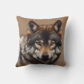狼ポートレート クッション (裏面)