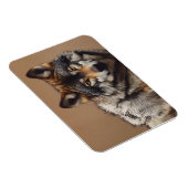 狼ポートレート マグネット (右側)