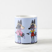 狼マグ コーヒーマグカップ (中央)