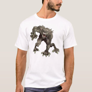 狼人間のワイシャツ Tシャツ