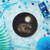 狼人間の紙皿 ペーパープレート (パーティー)