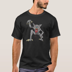 狼人間のTシャツ Tシャツ