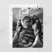 狼人間 ポストカード (正面/裏面)