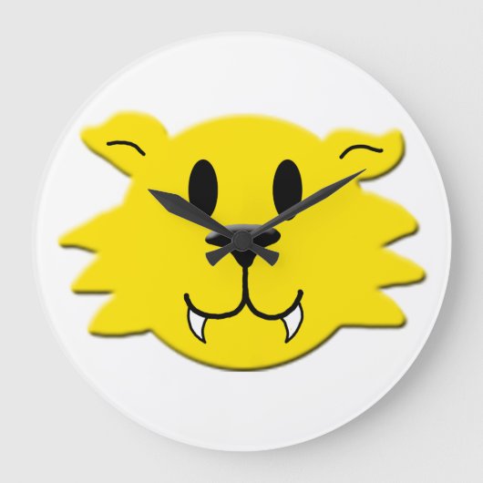 狼人間 ラージ壁時計 (正面)