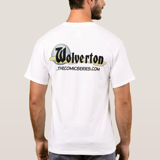 狼人間 Tシャツ (裏面)