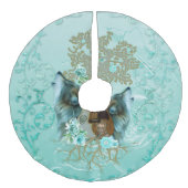 狼付きスチームパンクギター フェイクリネンツリースカート (正面)