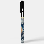 狼威厳のあるが冬の月の空で吠える Case-Mate iPhoneケース (裏面 / 左)