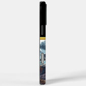 狼威厳のあるが月光の下で吠え白熱［赤熱］光を放つる Case-Mate iPhoneケース (裏面 / 右)