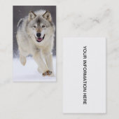 「狼愛好家」の名刺 名刺 (正面/裏面)