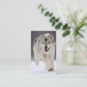 「狼愛好家」の名刺 名刺 (スタンド正面)