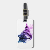 狼感動的の目 ラゲッジタグ (正面縦)