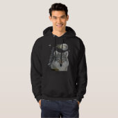 狼月Tシャツ パーカ (正面フル)