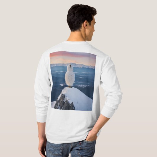 ..狼男との衝突 Tシャツ (裏面フル)